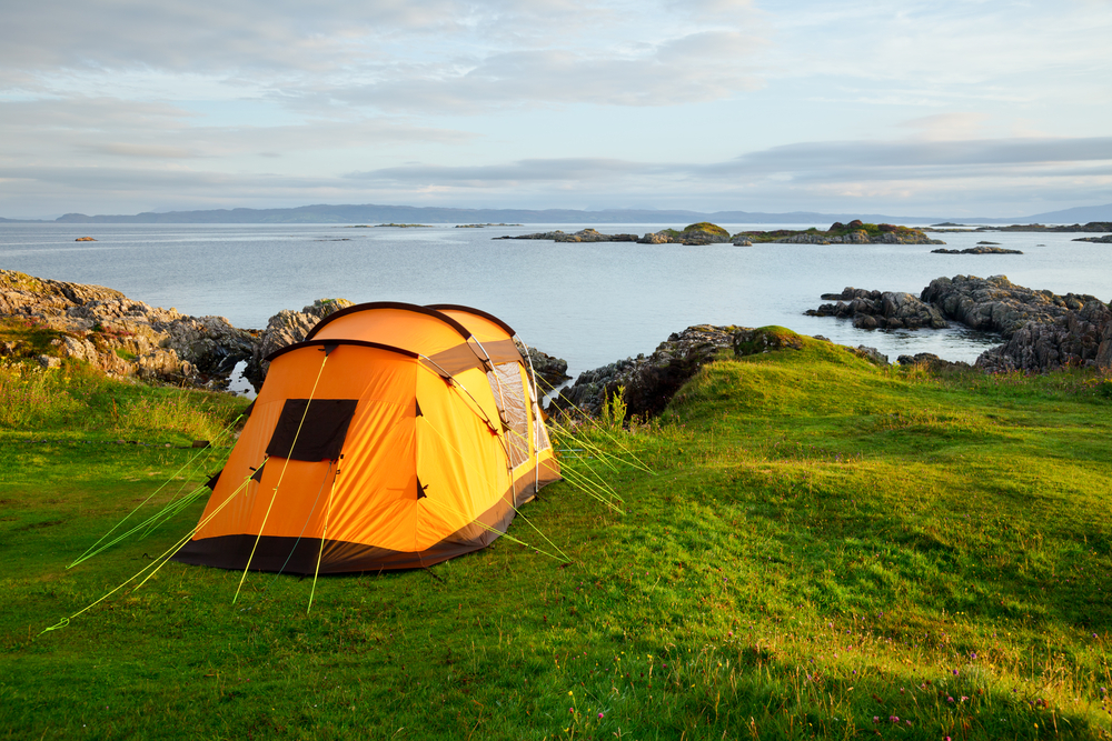 Camping on the coast - Study in England - Across the Pond Canada