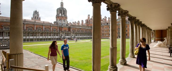 Founders Building Royal Holloway University of London - Study in the UK - Across the Pond Canada