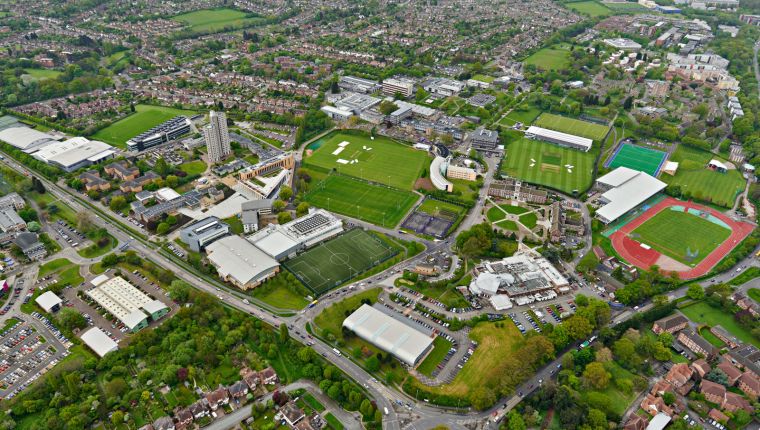 Loughborough University - Study in the UK - Aerial Campus Photo