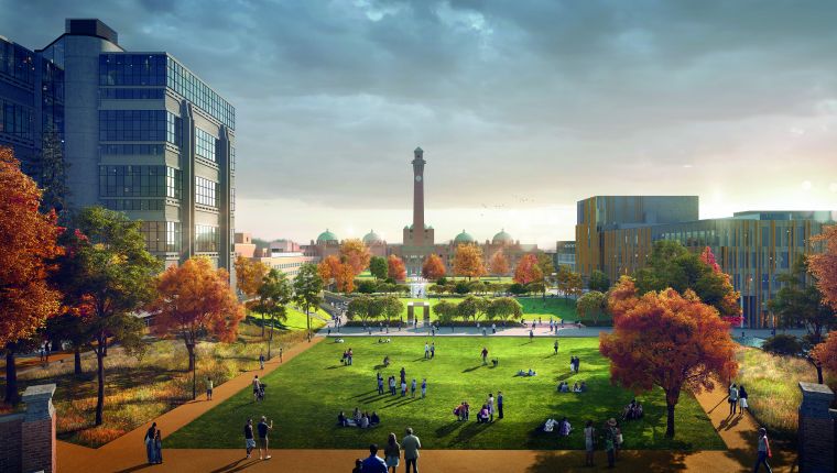 University of Birmingham - Study Across the Pond - Green Heart Project