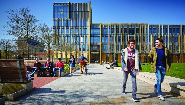 University of Birmingham - Study Across the Pond - Library Campus Shot