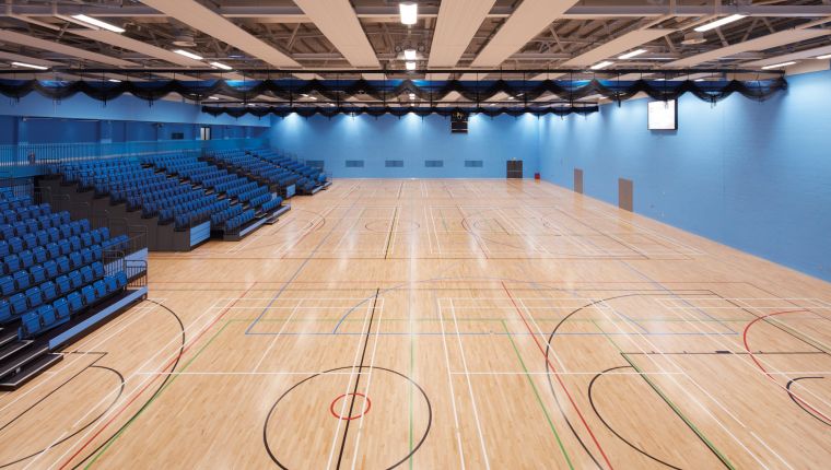 University of Birmingham - Study Across the Pond - New Sports Centre Court