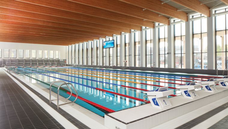 University of Birmingham - Study Across the Pond - New Sports Centre Swimming Pool
