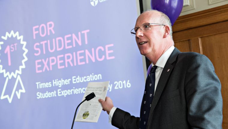 Loughborough University - Study in the UK - Vice Chancellor Robert Allison